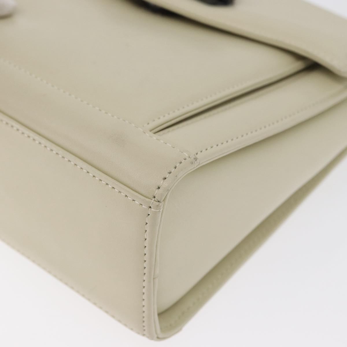 Givenchy GIVENCHY Hand Bag Leather 2way Beige Authentic 173803