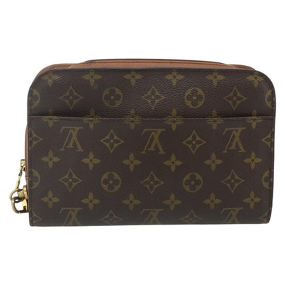 Louis Vuitton LOUIS VUITTON Monogram Orsay Clutch Bag M51790 LV Authentic 120655