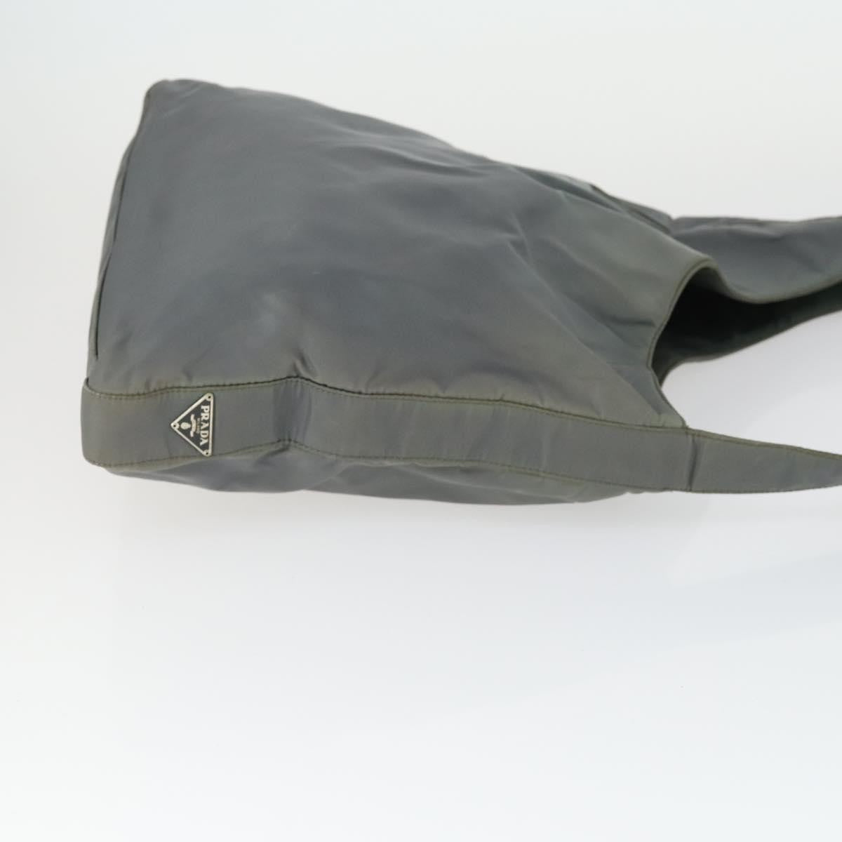 Prada PRADA Shoulder Bag Nylon 3 Set Khaki Black Authentic 165124