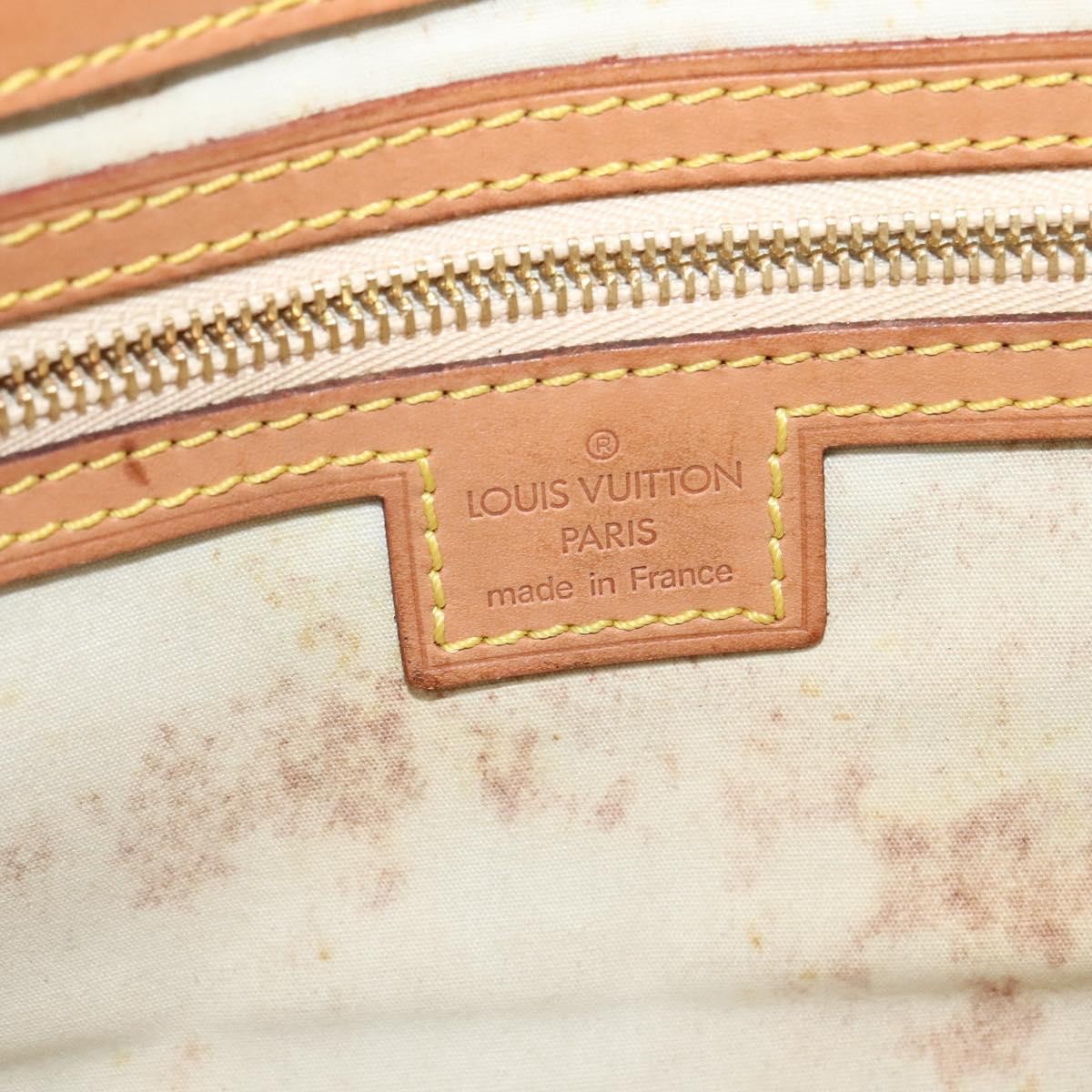 Louis Vuitton LOUIS VUITTON Monogram Mini Camille Chain Shoulder Bag Blue M92002 Authentic BD1396