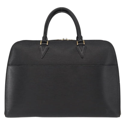 Louis Vuitton LOUIS VUITTON Epi Sorbonne Business Bag Black M54512 LV Authentic 159371