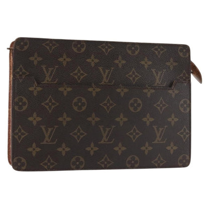 Louis Vuitton LOUIS VUITTON Monogram Pochette Homme Clutch Bag M51795 LV Authentic 142513