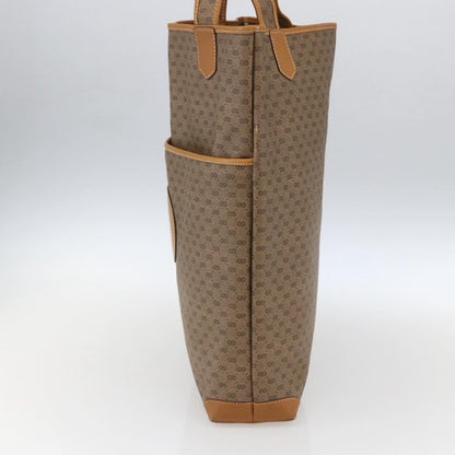 Gucci GUCCI Micro GG Supreme Tote Bag PVC Beige Gold 002 39 0054 Authentic ep13221