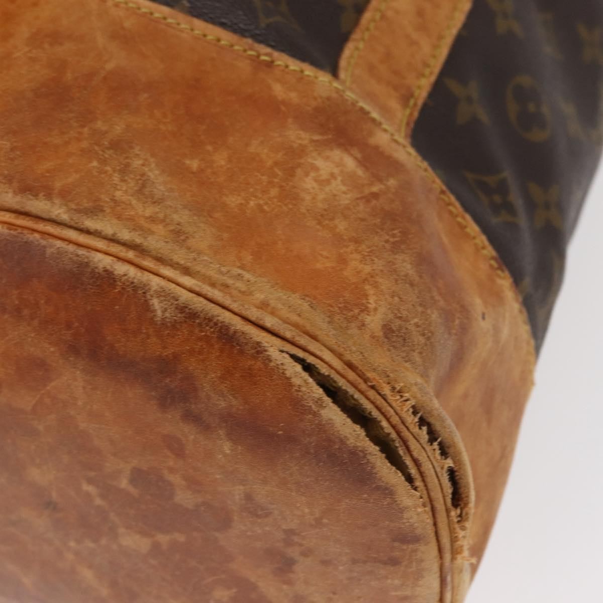 Louis Vuitton LOUIS VUITTON Monogram Randonnee GM Shoulder Bag M42244 LV Authentic 149418