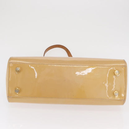 Louis Vuitton LOUIS VUITTON Monogram Vernis Blair MM Hand Bag Rose Velur M91588 Authentic BA10196