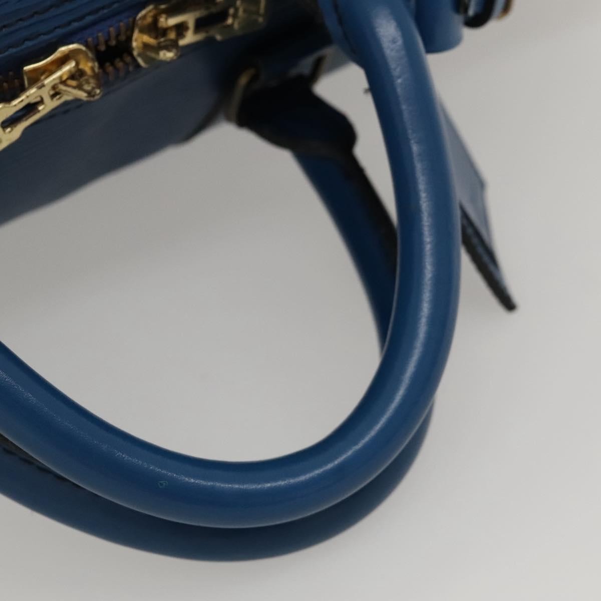 Louis Vuitton LOUIS VUITTON Epi Keepall 55 Boston Bag Toledo Blue M42955 LV Authentic EC290