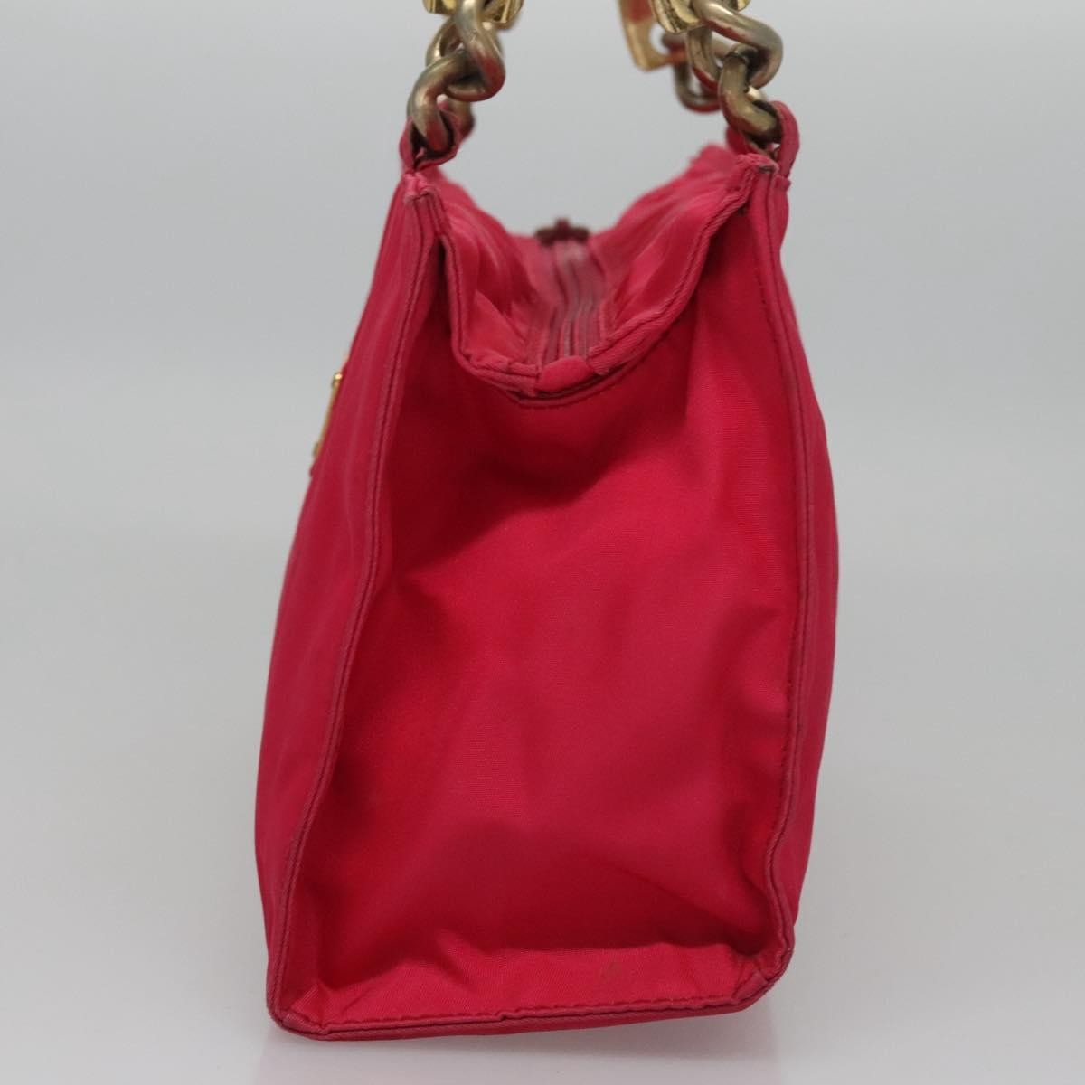 Prada PRADA Hand Bag Nylon Pink Authentic 109805