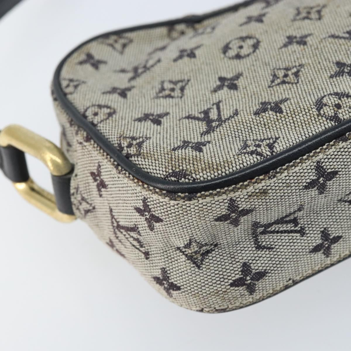 Louis Vuitton LOUIS VUITTON Monogram Mini Juliet MM Shoulder Bag Blue M92004 LV Authentic ka3531