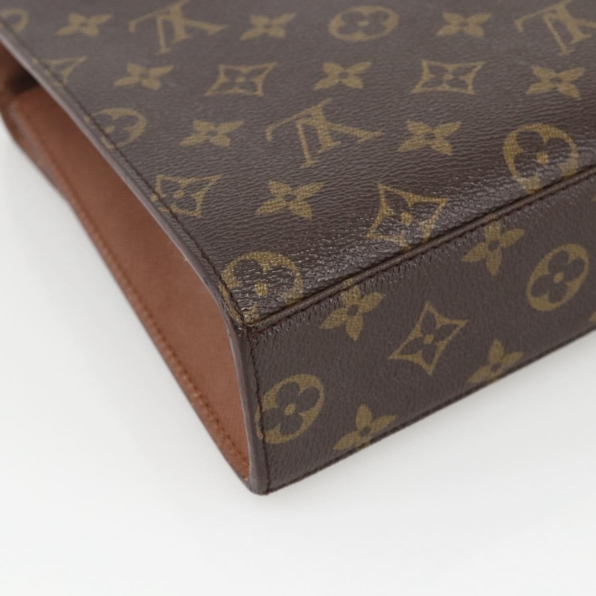 Louis Vuitton LOUIS VUITTON Monogram Malesherbes Hand Bag M51379 LV Authentic 152143