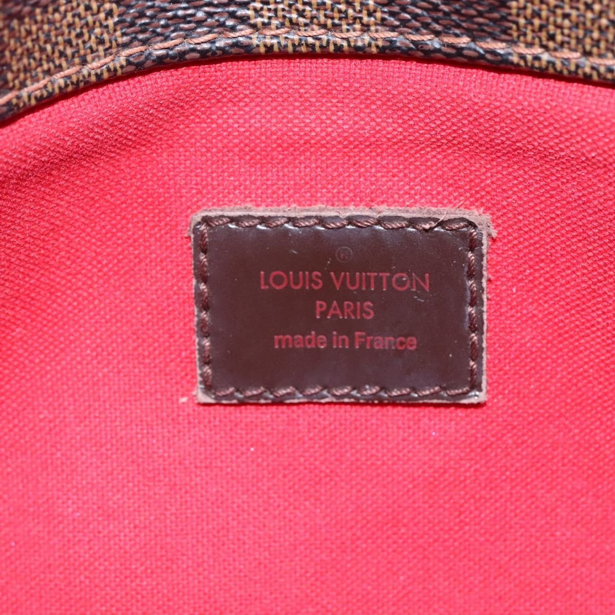Louis Vuitton LOUIS VUITTON Damier Ebene Bloomsbury PM Shoulder Bag N42251 LV Authentic BD248