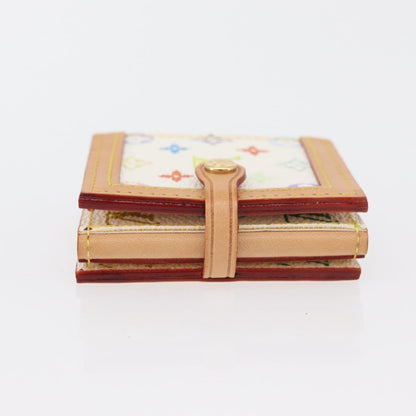 Louis Vuitton LOUIS VUITTON Multicolor Porto Photo 4 Vole Photo Case White M58005 Authentic BAZ610V Bag