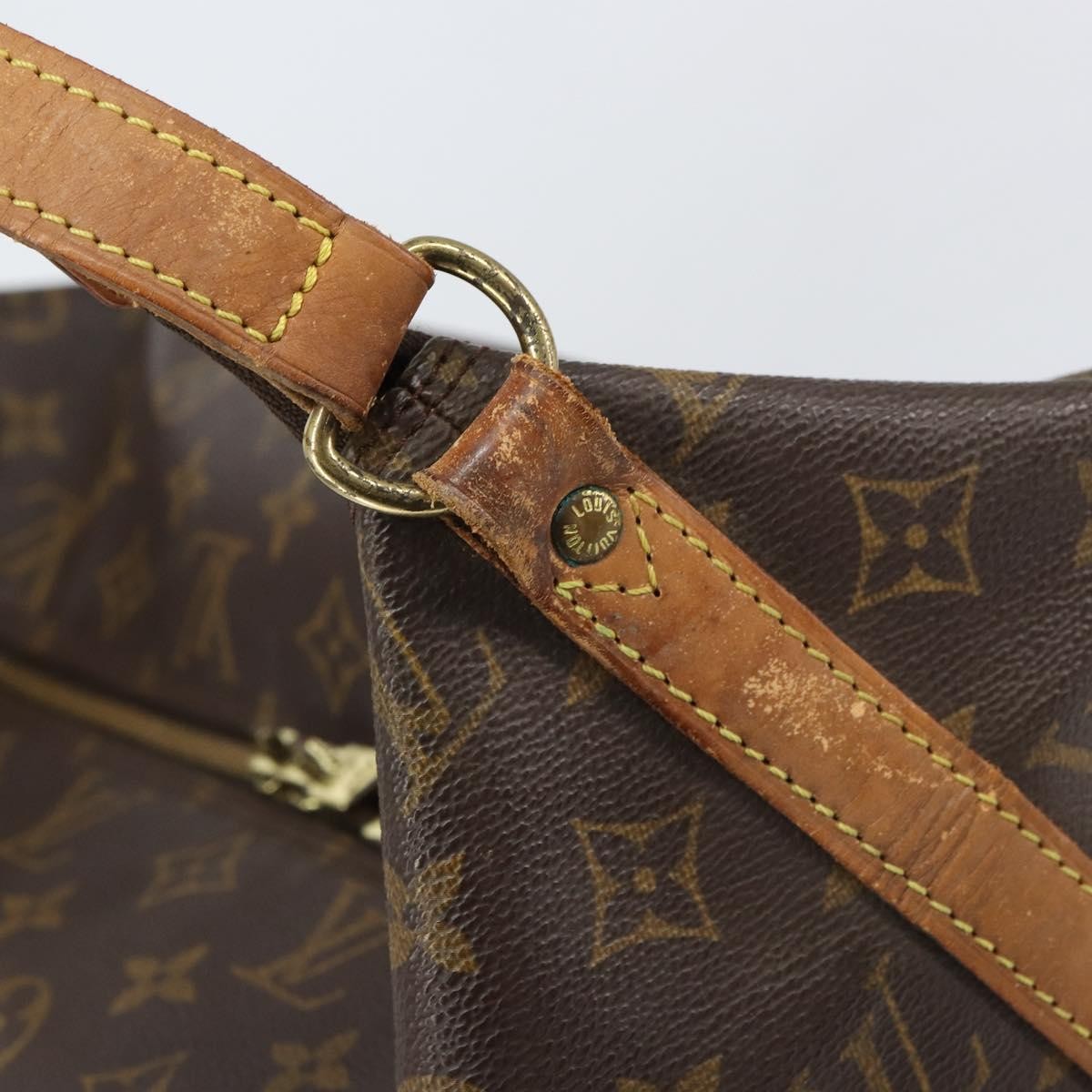 Louis Vuitton LOUIS VUITTON Monogram Sharon Stone Amphor Three Bag M47275 LV Authentic ka1177
