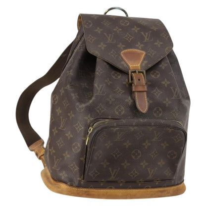 Louis Vuitton LOUIS VUITTON Monogram Montsouris GM Backpack M51135 LV Authentic 147334 Bag
