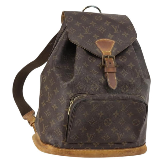 Louis Vuitton LOUIS VUITTON Monogram Montsouris GM Backpack M51135 LV Authentic 147334 Bag