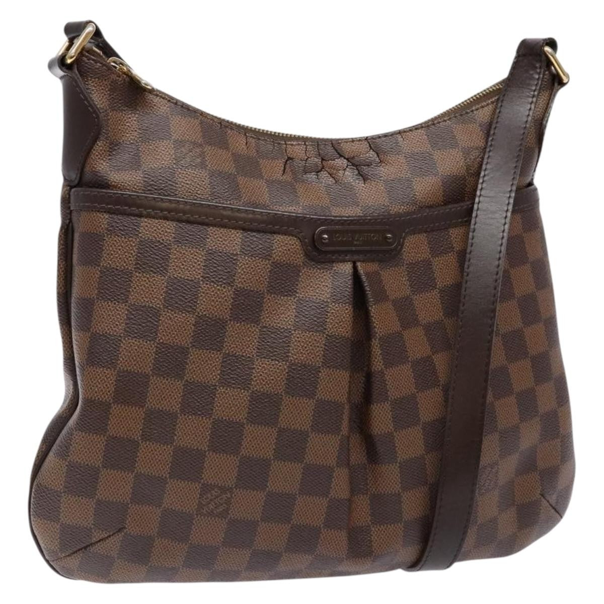 Louis Vuitton LOUIS VUITTON Damier Ebene Bloomsbury PM Shoulder Bag N42251 LV Authentic 135600