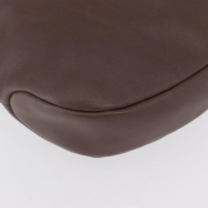 Salvatore Ferragamo Salvatore Ferragamo Shoulder Bag Leather Brown Gold Authentic SW1941