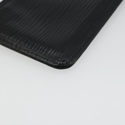 Louis Vuitton LOUIS VUITTON Epi Pochette Cles Coin Purse Black M63802 LV Authentic YKZ1632