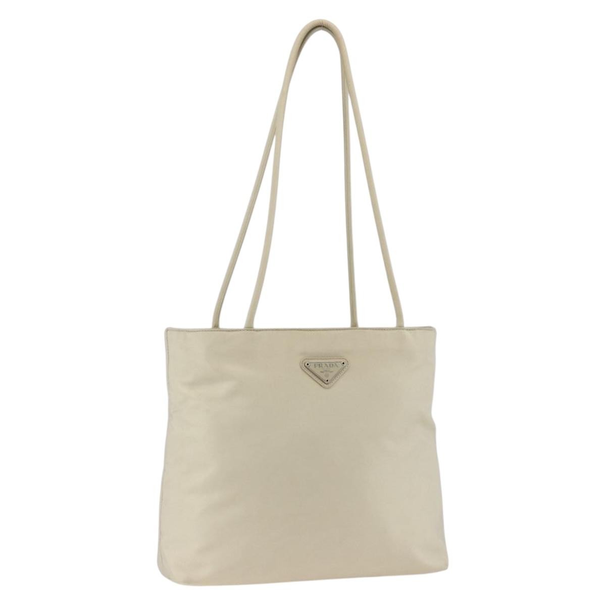 Prada PRADA Tote Bag Nylon Pink Authentic AMZ340