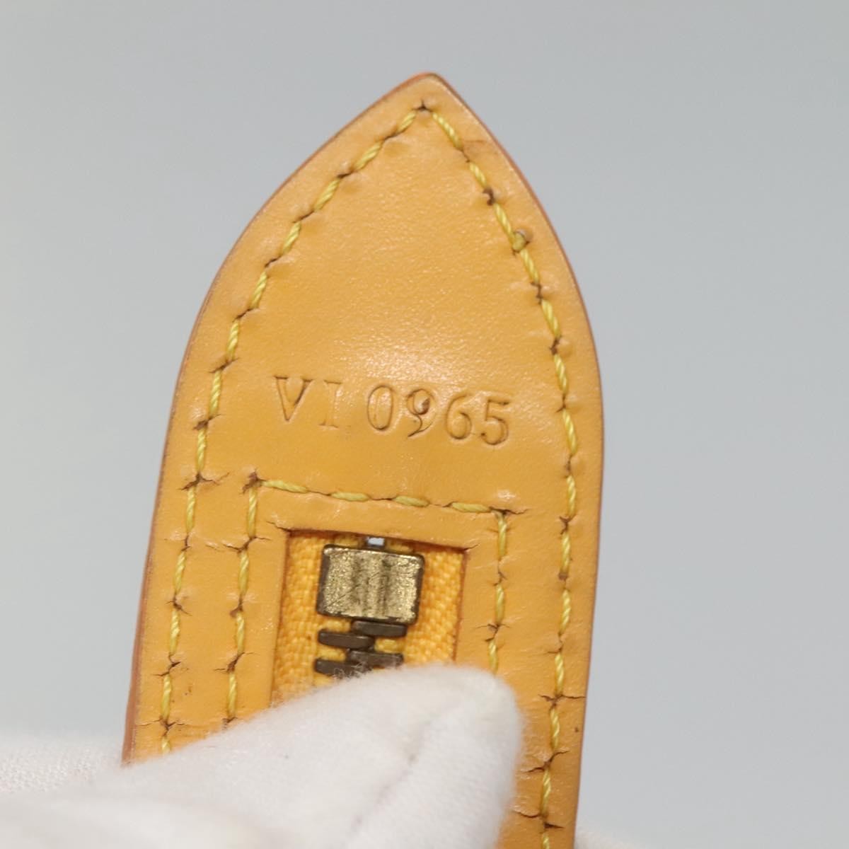 Louis Vuitton LOUIS VUITTON Epi Saint Jacques Poignees Long Bag Yellow M52339 LV Authentic BA2562