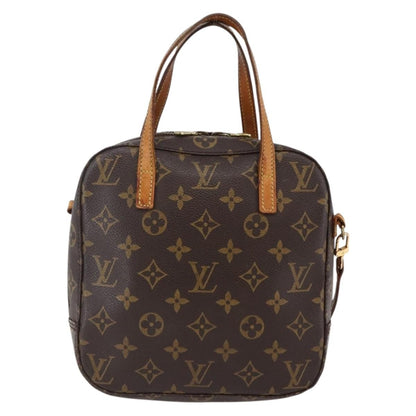 Louis Vuitton LOUIS VUITTON Monogram Spontini Hand Bag M47500 LV Authentic 147162