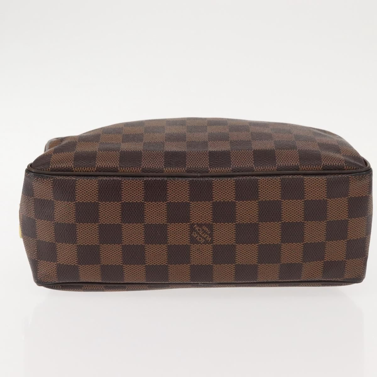 Louis Vuitton LOUIS VUITTON Damier Ebene Trousse Toilette25 Clutch Bag N47624 LV Authentic 151153