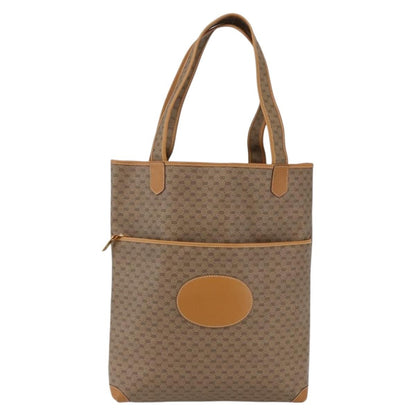 Gucci GUCCI Micro GG Supreme Tote Bag PVC Beige Gold 002 39 0054 Authentic ep13221