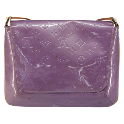Louis Vuitton LOUIS VUITTON Monogram Vernis Thompson Street Bag Viole M91095 LV Authentic 161428