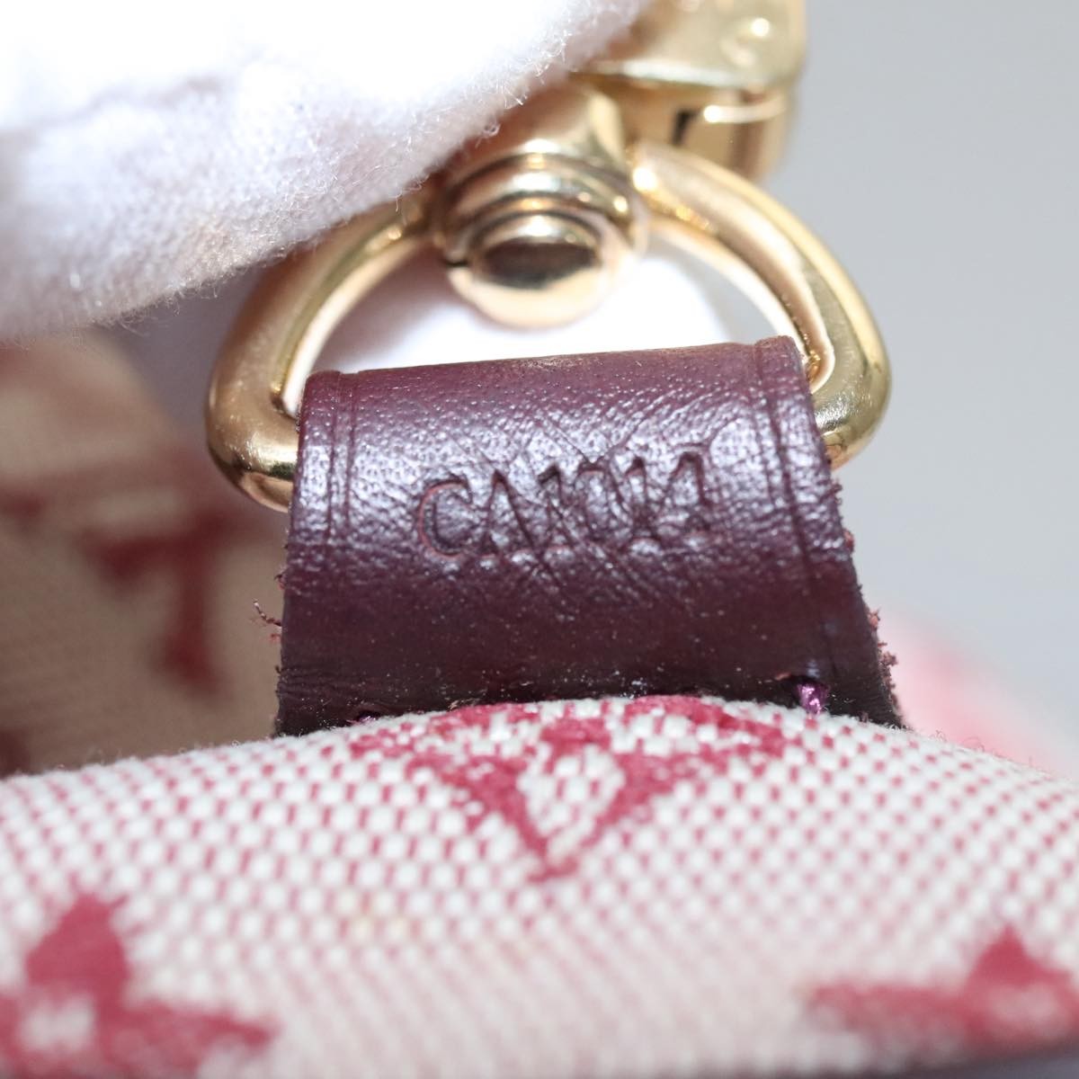 Louis Vuitton LOUIS VUITTON Monogram Mini Usu Digital Pouch Red M60001 LV Authentic 103494 Bag