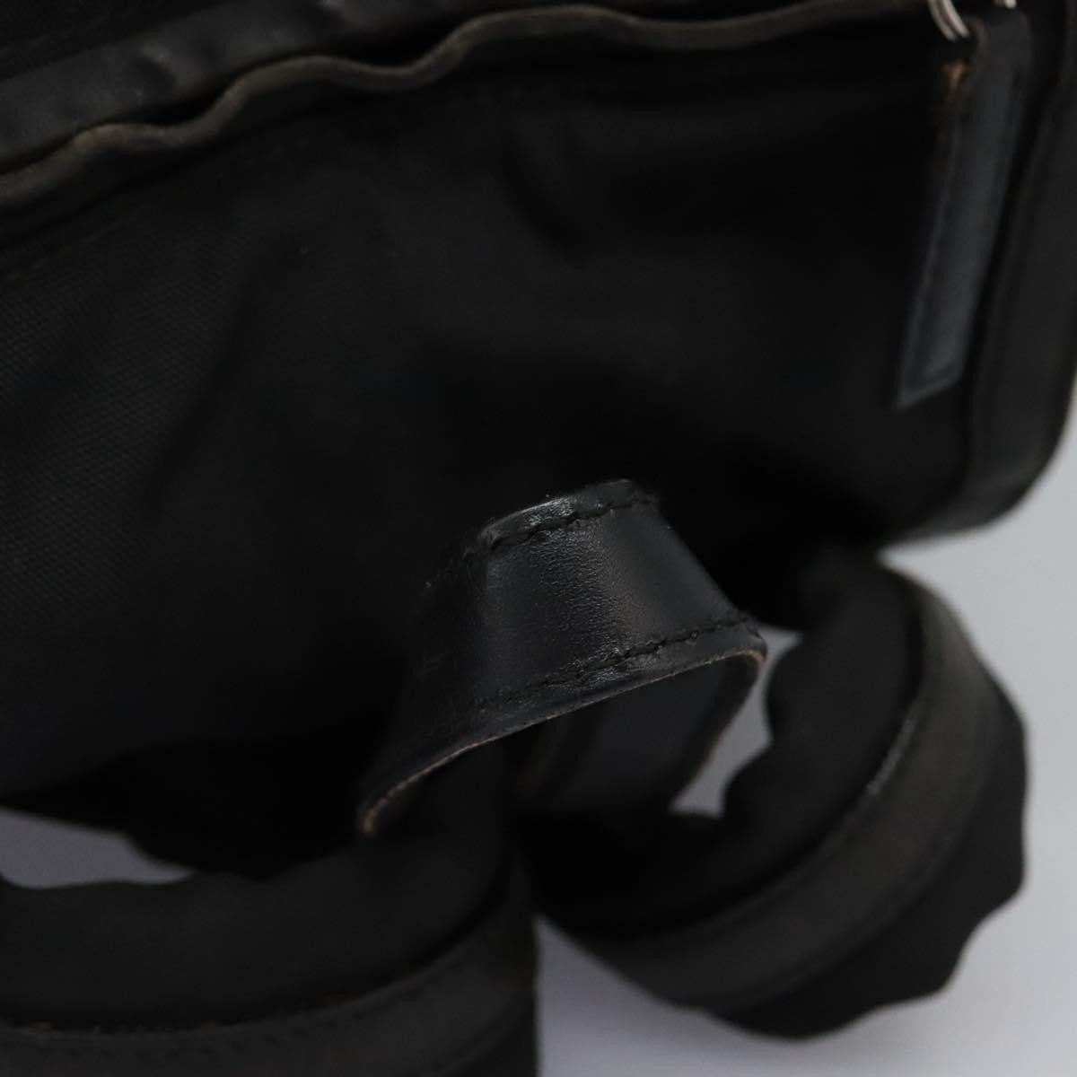Gucci GUCCI Backpack Nylon Black Authentic 117288 Bag