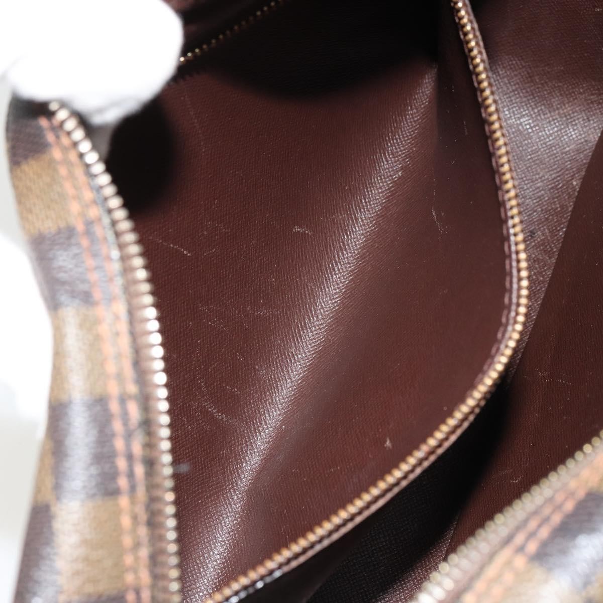 Louis Vuitton LOUIS VUITTON Damier Ebene Trocadero 27 Shoulder Bag SPO N48085 LV Authentic 180428