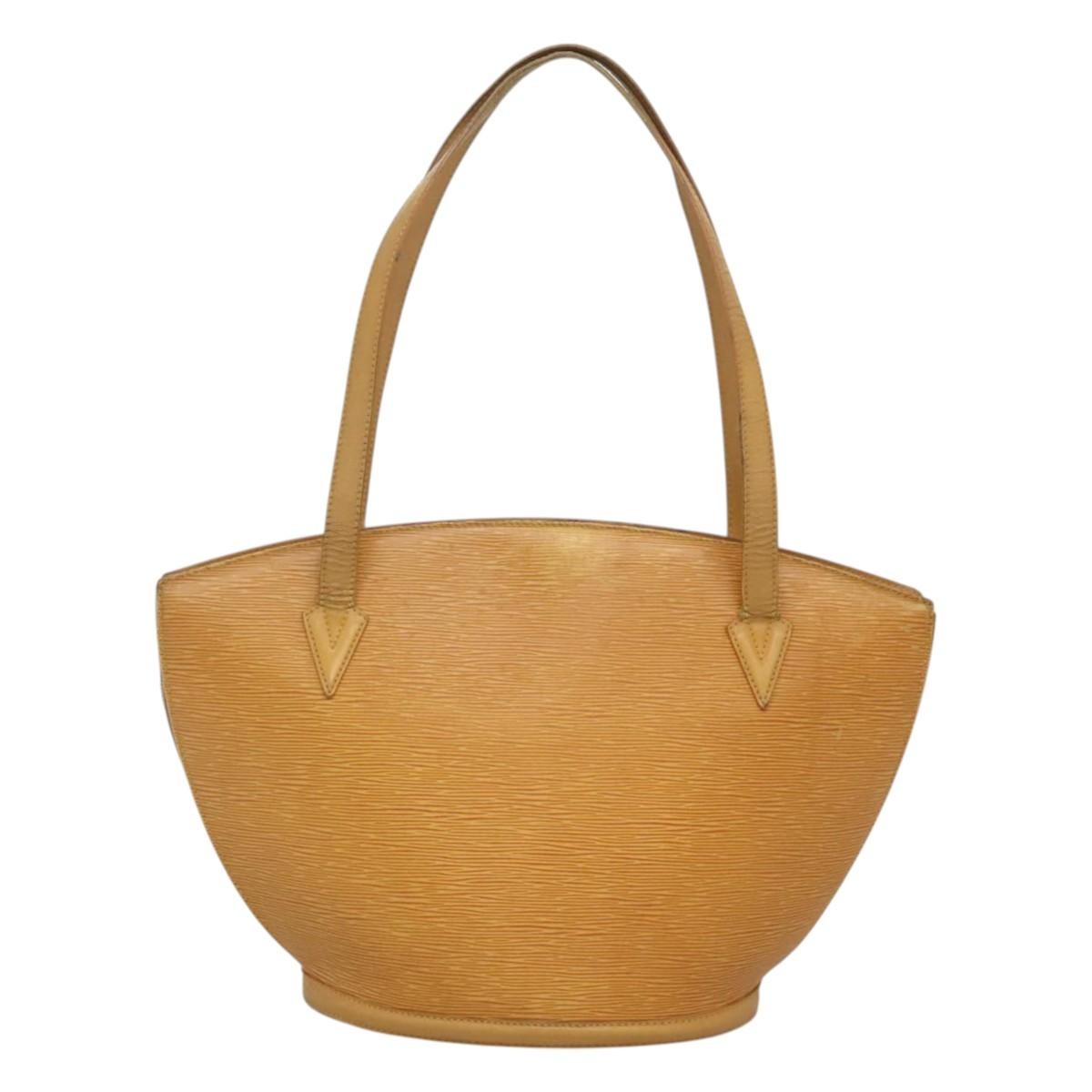 Louis Vuitton LOUIS VUITTON Epi Saint Jacques Shopping Shoulder Bag Yellow M52269 Authentic BD2186