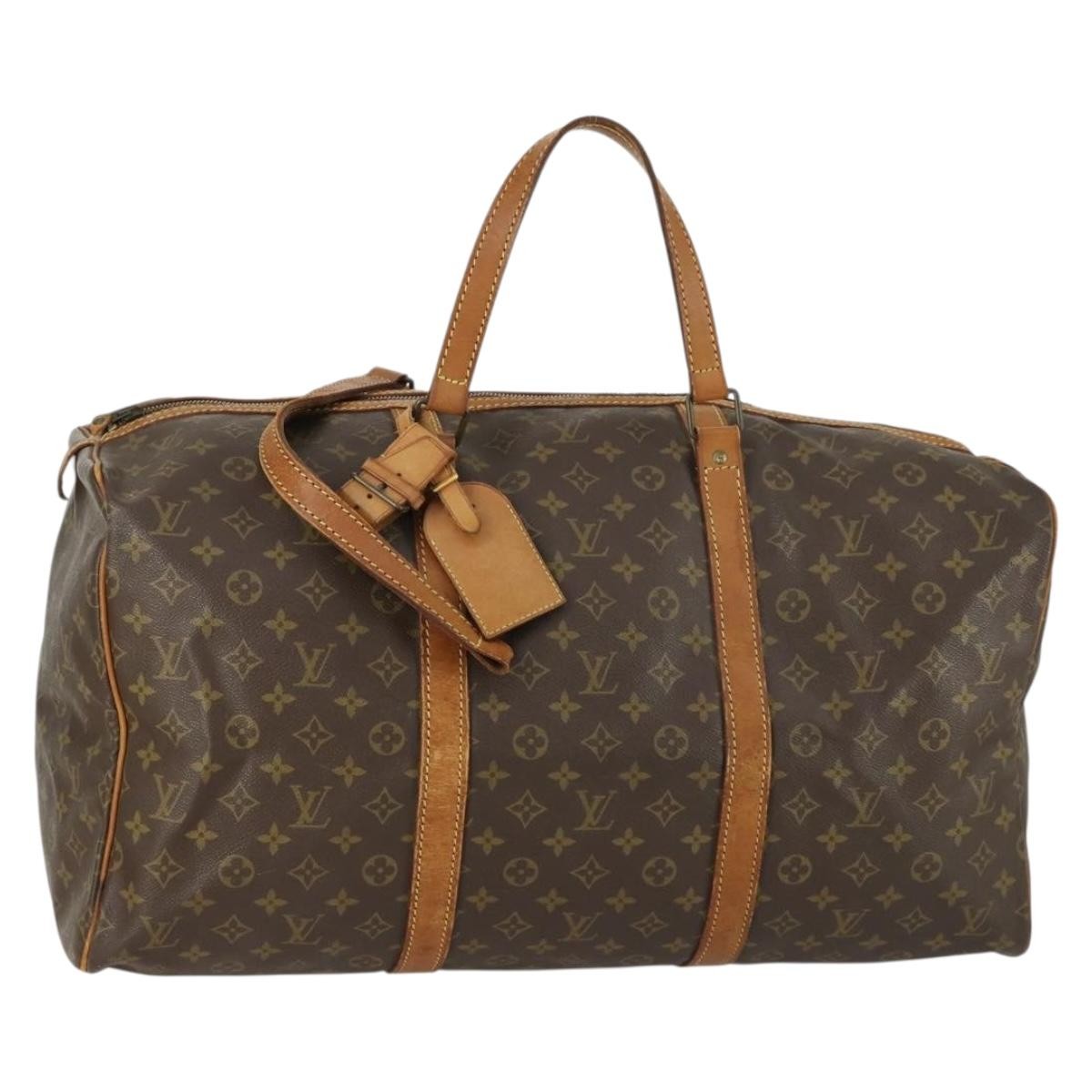 Louis Vuitton LOUIS VUITTON Monogram Sac Souple 55 Boston Bag M41622 LV Authentic 159650
