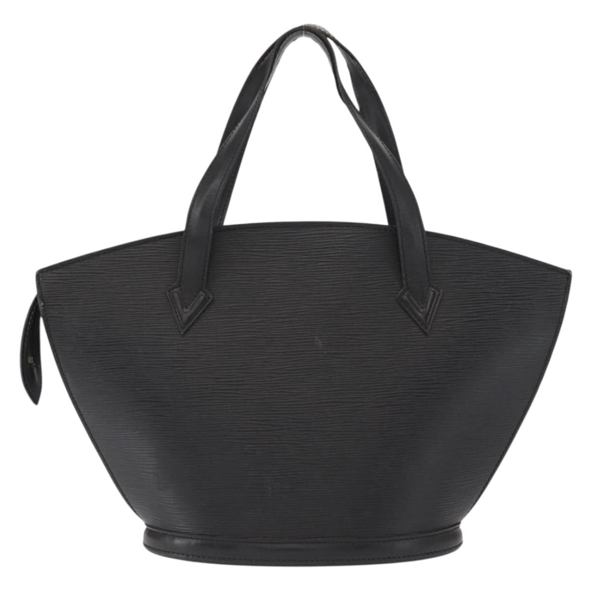 Louis Vuitton LOUIS VUITTON Epi Saint Jacques Shopping Shoulder Bag Black M52262 Authentic 156531