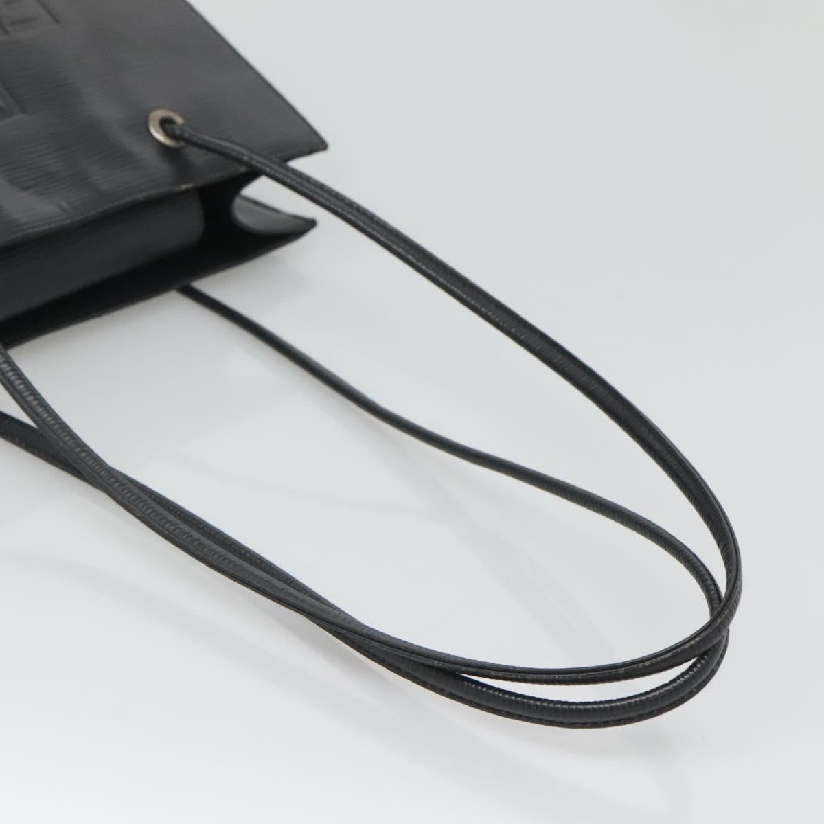 Fendi FENDI Shoulder Bag Leather Black Authentic 124503