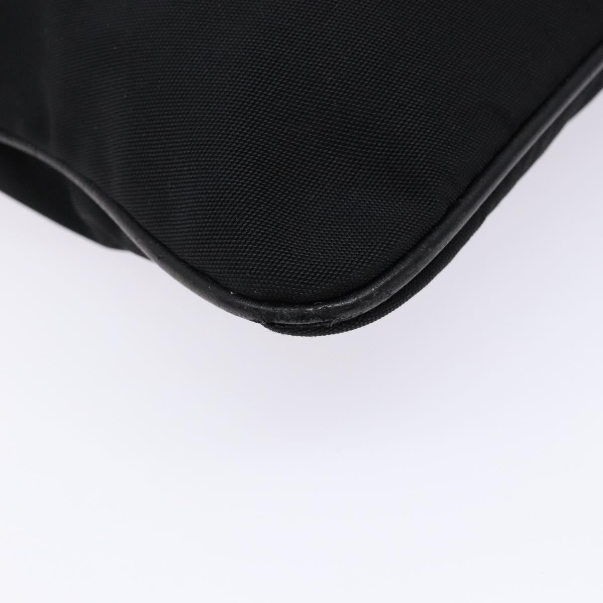 Gucci GUCCI Shoulder Bag Canvas Black Silver 001 4021 Authentic ep9915