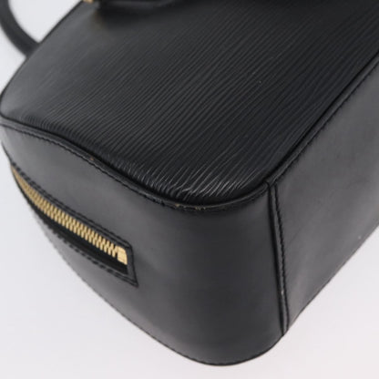 Louis Vuitton LOUIS VUITTON Epi jasmine Hand Bag Black M52852 LV Authentic AMZ065