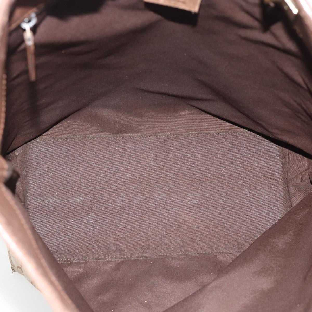 Gucci GUCCI GG Canvas Tote Bag Beige Gold 002 1098 1705 Authentic bs35275