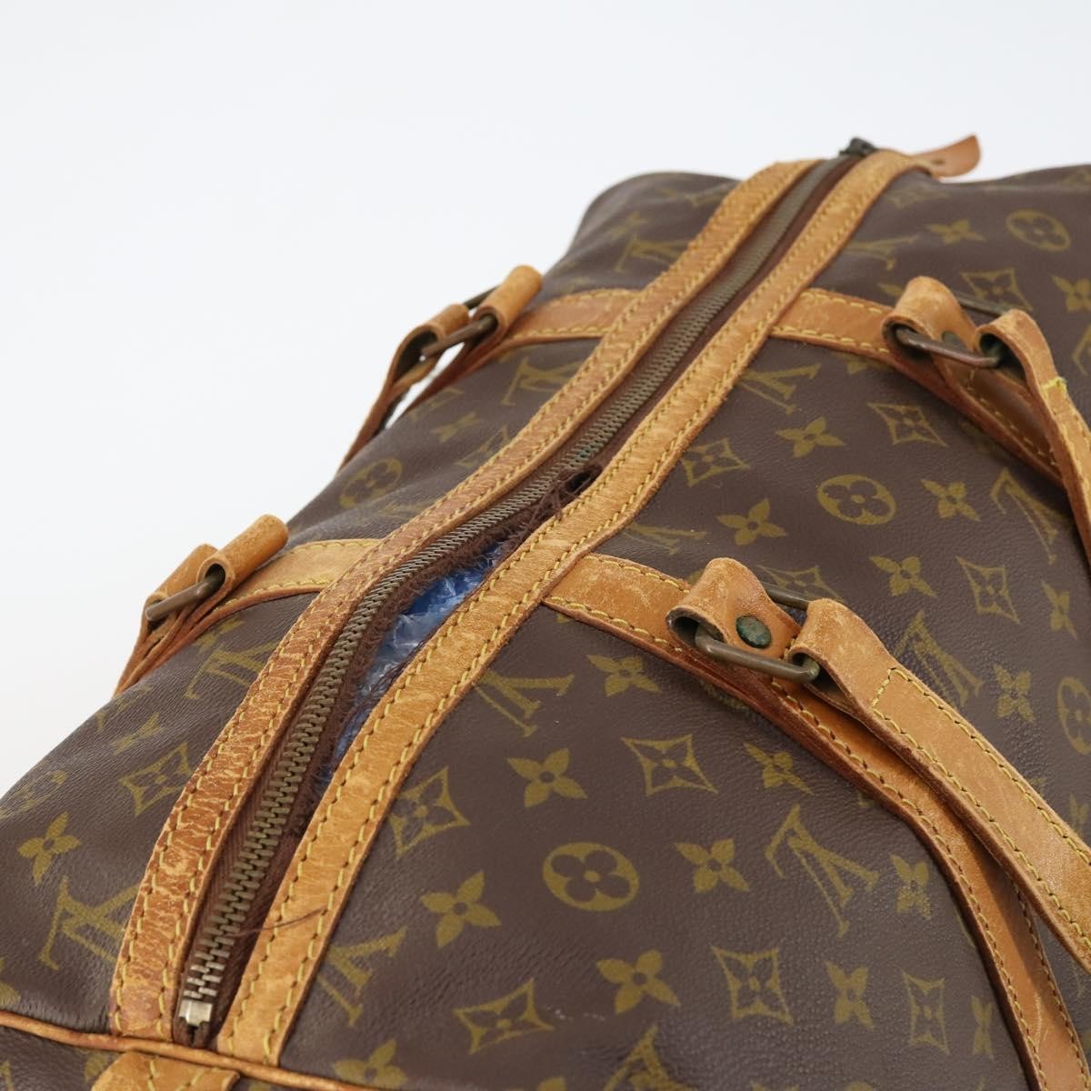 Louis Vuitton LOUIS VUITTON Monogram Sac Souple 45 Boston Bag M41624 LV Authentic 147210