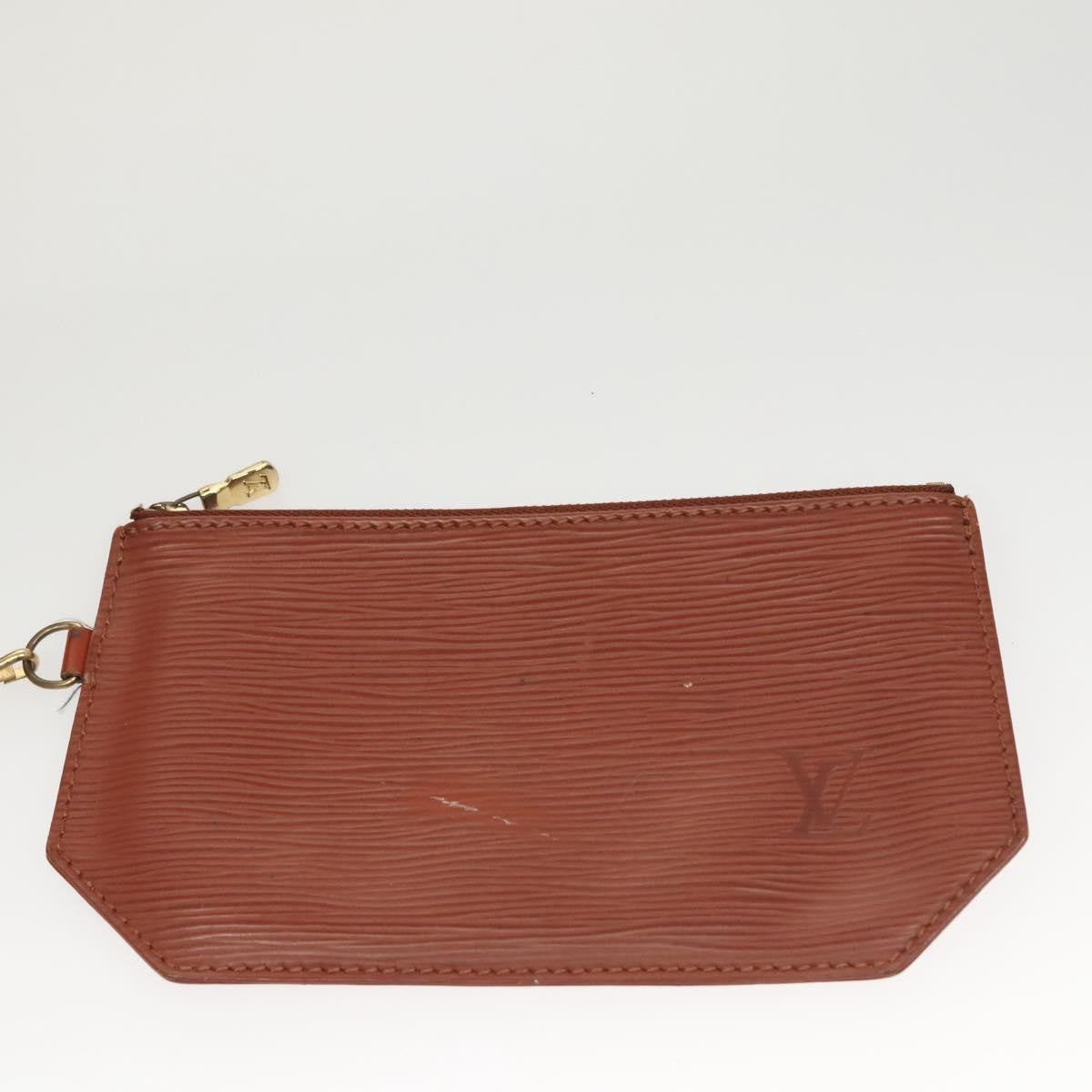 Louis Vuitton LOUIS VUITTON Epi Sac Depaule GM Shoulder Bag Brown M80193 LV Authentic 123400