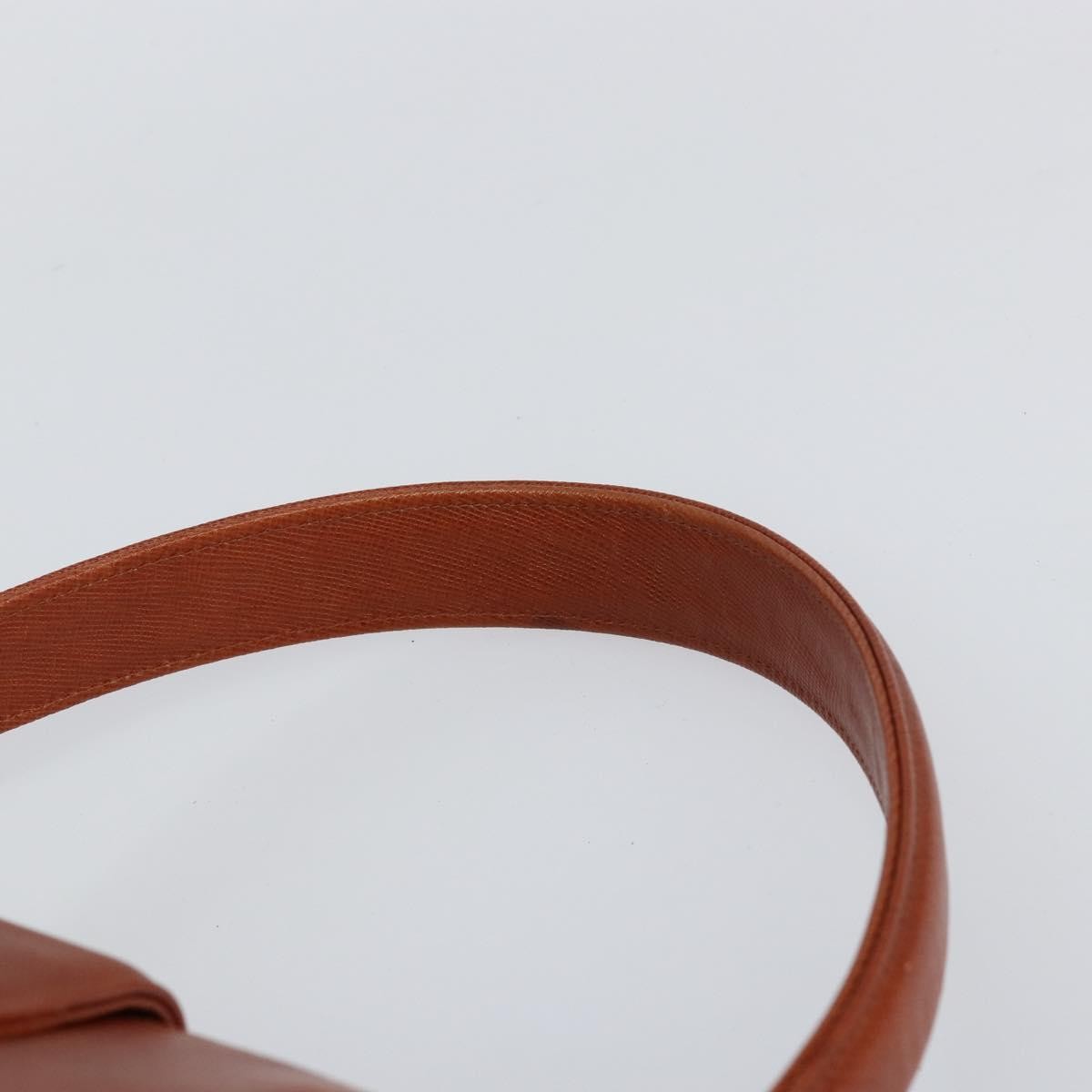 Givenchy GIVENCHY Hand Bag Leather Brown Gold Authentic 159082
