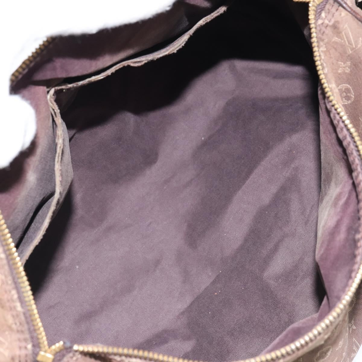 Louis Vuitton LOUIS VUITTON Mini Lin Speedy Bandouliere 30 Bag Brown M95224 Authentic BA9878