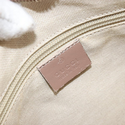Gucci GUCCI GG Supreme Tote Bag PVC Beige Gold 353440 Authentic YKZ112