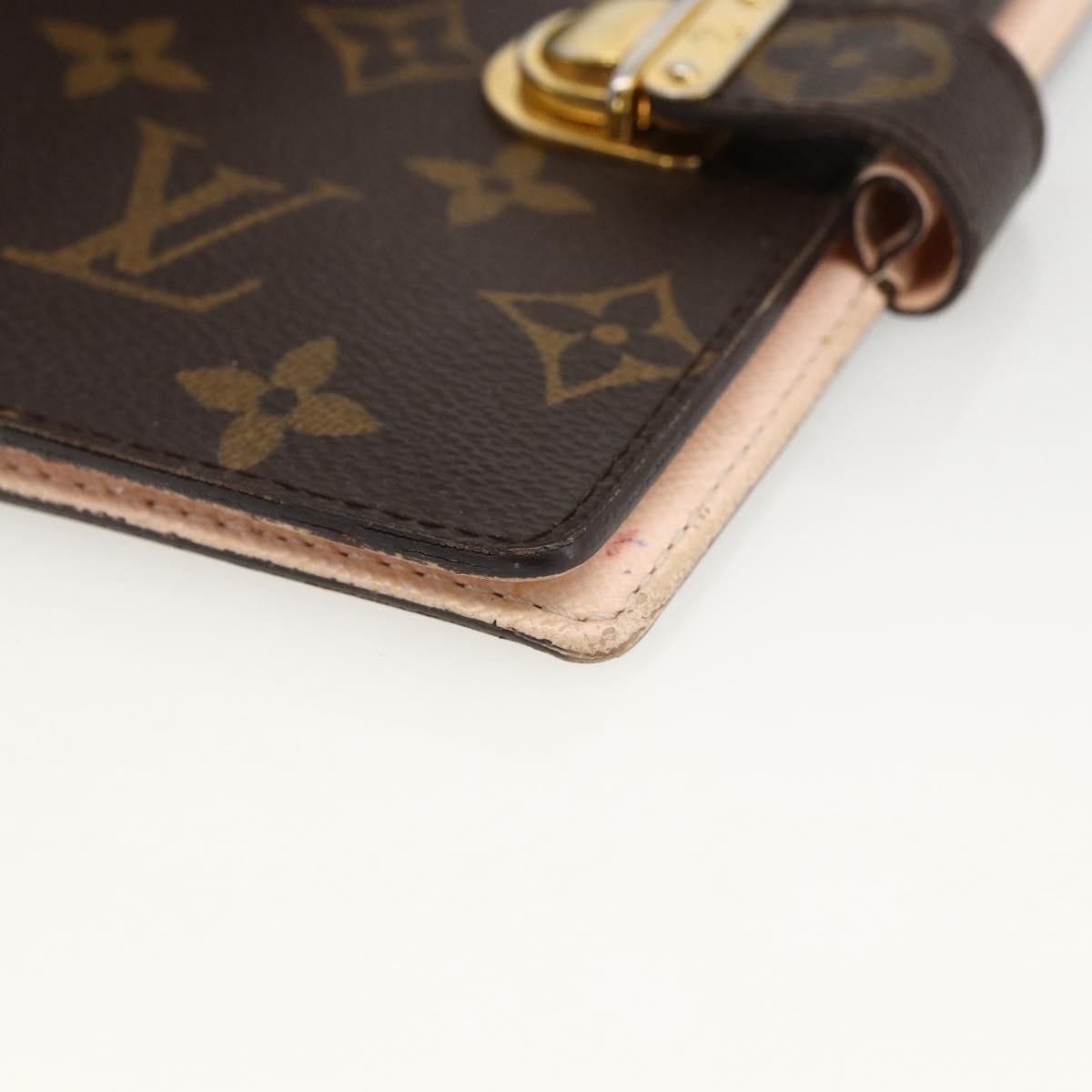 Louis Vuitton LOUIS VUITTON Monogram Agenda Koala PM Day Planner Cover Pink R21013 Authentic LNZ435 Bag