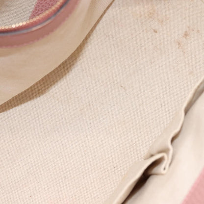 Gucci GUCCI Swing Tote Bag Leather Pink Gold 354408 Authentic am9500