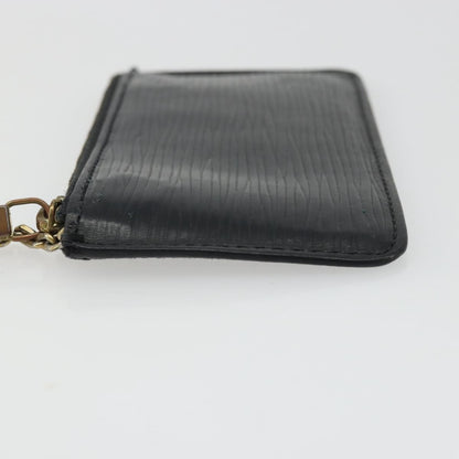 Louis Vuitton LOUIS VUITTON Epi Pochette Cles Coin Purse Black M63802 LV Authentic YKZ1632