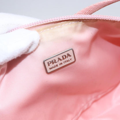 Prada PRADA Sports Accessory Pouch Canvas Pink Authentic 152004 Bag