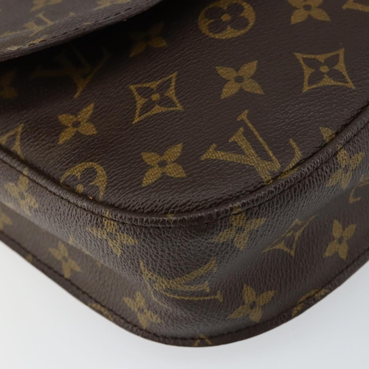 Louis Vuitton LOUIS VUITTON Monogram Saint Cloud GM Shoulder Bag M51242 LV Authentic bs30024