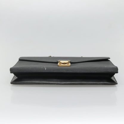 Louis Vuitton LOUIS VUITTON Epi Serviette Conseiller Business Bag Black M54422 LV Authentic bs28107