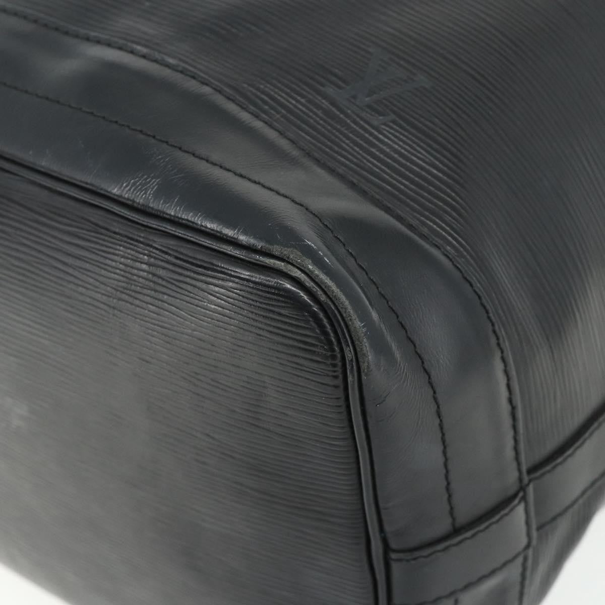 Louis Vuitton LOUIS VUITTON Epi Noe Shoulder Bag Black M44002 LV Authentic ka4110