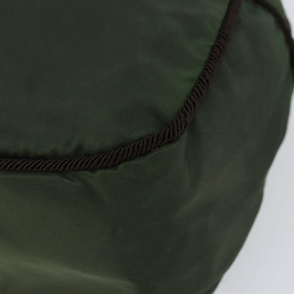 Prada PRADA Hand Bag Nylon Green Authentic 153060